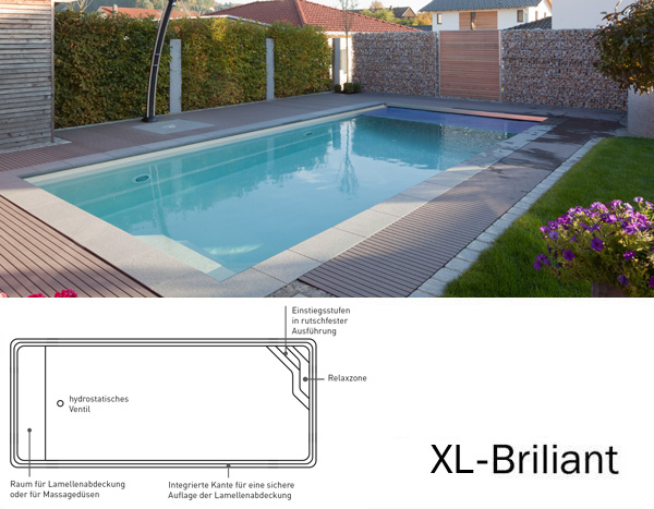 XL-Briliant bazén